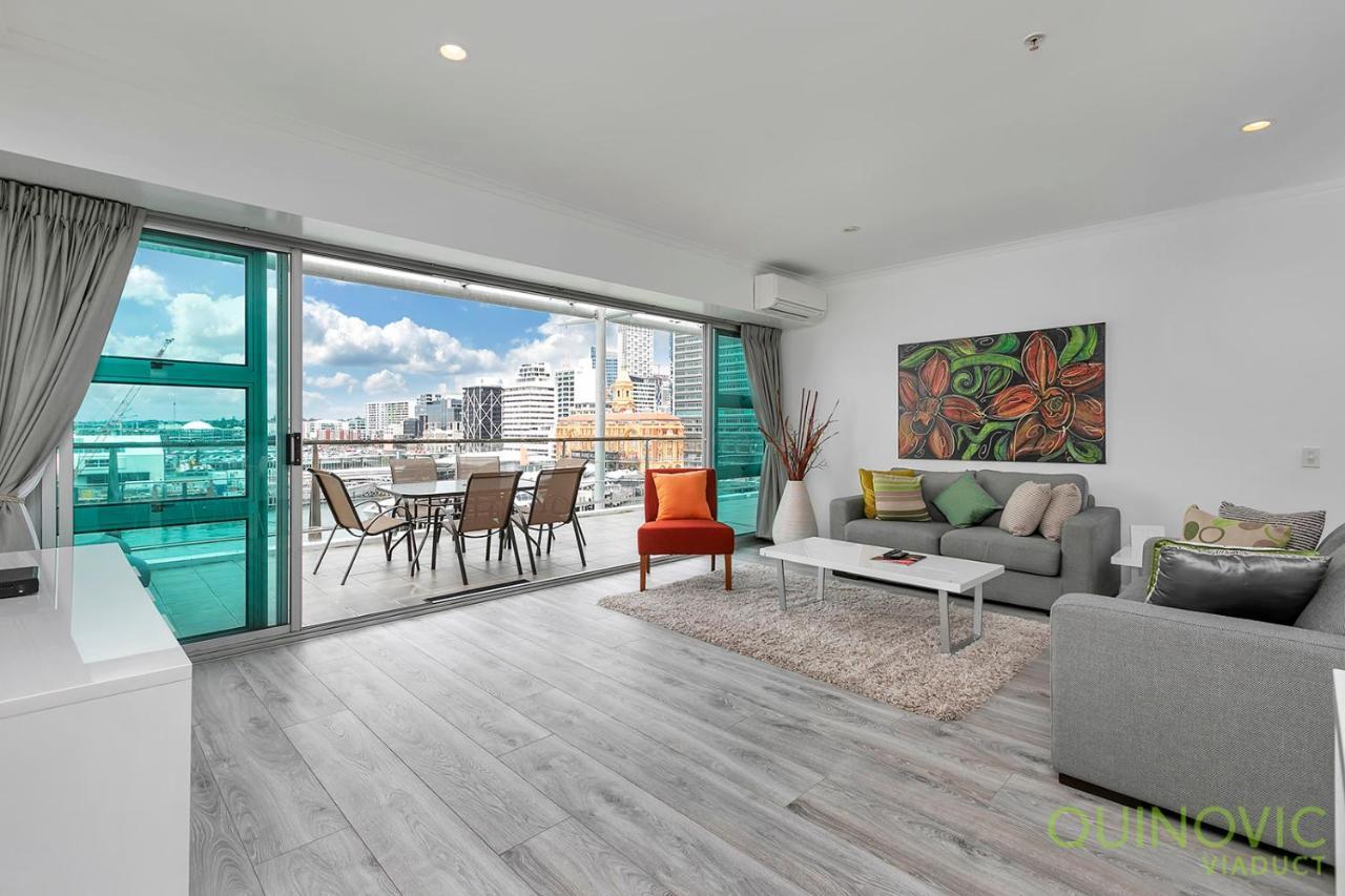 Apartamento Qv Absolute Waterfront With Carpark Auckland Exterior foto